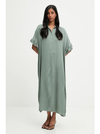 φόρεμα answear.lab χρώμα πράσινο 100% βισκόζη