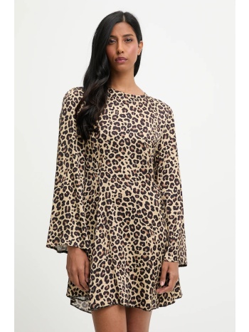 φόρεμα answear.lab χρώμα μαύρο 100% βισκόζη