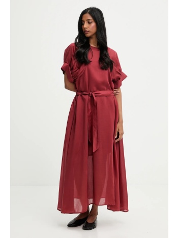 φόρεμα answear.lab χρώμα κόκκινο 85% lyocell, 15%