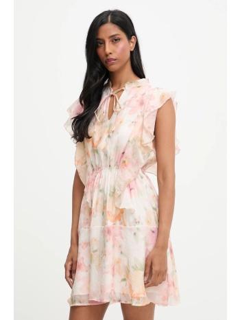 φόρεμα answear.lab χρώμα ροζ κύριο υλικό 87% lyocell, 13%
