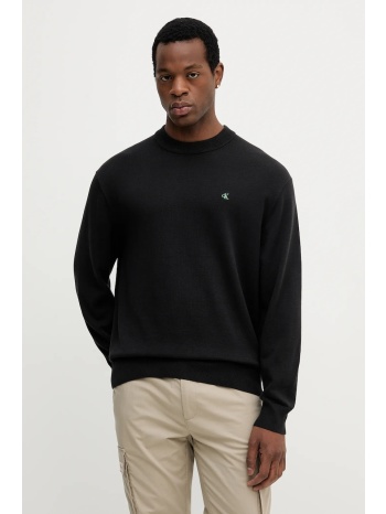 βαμβακερό πουλόβερ calvin klein jeans ανδρικό, χρώμα