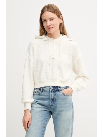 πουλόβερ calvin klein jeans χρώμα μπεζ, lv047c915g κύριο