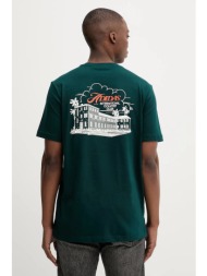 βαμβακερό μπλουζάκι adidas club scenic ανδρικό, χρώμα: πράσινο, jv8447 100% βαμβάκι