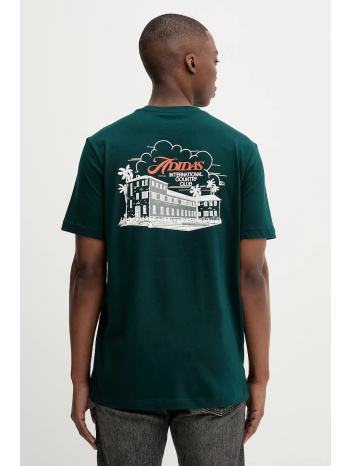 βαμβακερό μπλουζάκι adidas club scenic ανδρικό, χρώμα