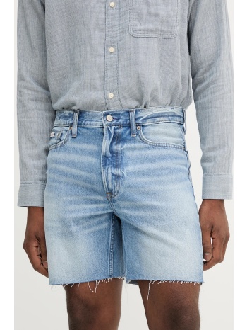 τζιν σορτς calvin klein jeans ανδρικό, χρώμα μπλε