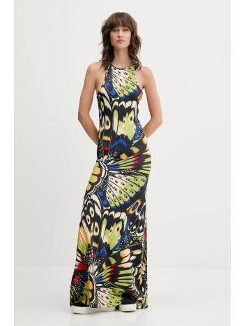 φόρεμα adidas x farm rio χρώμα μαύρο, jl8610 85%