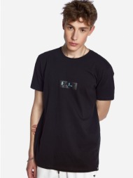 ανδρικο t-shirt brokers μαυρο 22012-204-01-black