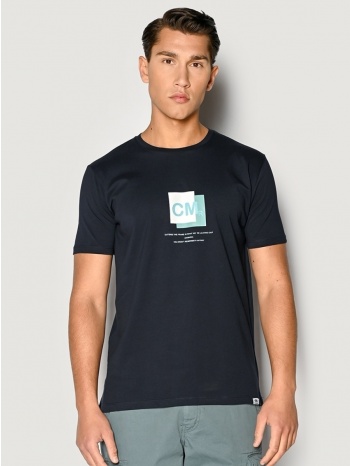 ανδρικο t-shirt camaro indigo 23027-160-01-indigo