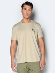 ανδρικο t-shirt brokers μπεζ 23017-115-01-beige