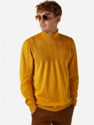 πλεκτη μπλουζα sogo μουσταρδι ζιβαγκο κιτρινο 21512-865-102-mustard