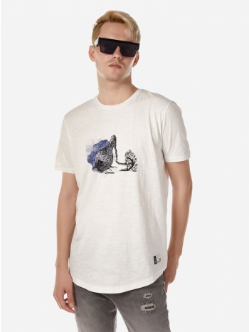 ανδρικο t-shirt εκρου με σταμπα camaro εκρου σε προσφορά