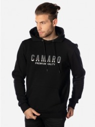 camaro ανδρικο φουτερ μαυρο μαυρο 21501-748-26-black