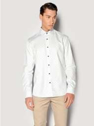 ανδρικο πουκαμισο regular μ/μ sogo λευκο 23036-821-65-white