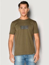 ανδρικο t-shirt camaro olive 23027-155-01-oil