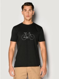 ανδρικο t-shirt camaro μαυρο 23027-168-01-black