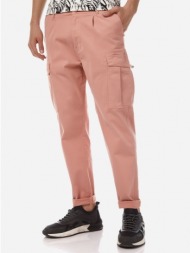 ανδρικο παντελονι ροζ με πιετες brokers ροζ 21014-443-17-pink