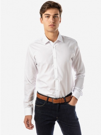 ανδρικο πουκαμισο regular μ/μ sogo λευκο 22536-801-02-white