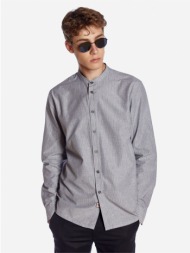 ανδρικο πουκαμισο regular μ/μ brokers γκρι 22010-351-10-grey