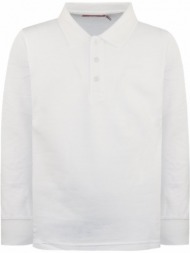 energiers μπλούζα πόλο basic line λευκο 13-100951-5