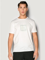 ανδρικο t-shirt brokers λευκο 23017-114-01-white