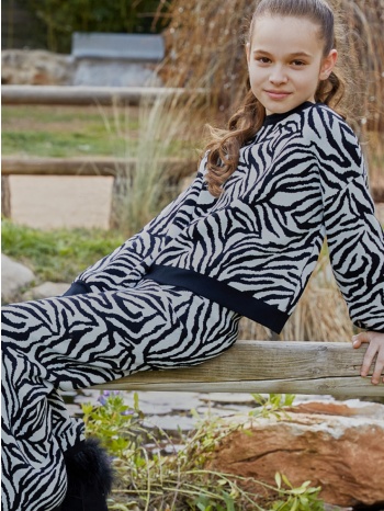 energiers πλεκτή παντελόνα με animal print για κορίτσι σε προσφορά