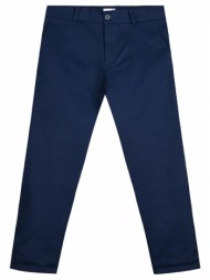 energiers ελαστικό, βαμβακερό, μονόχρωμο παντελόνι με τσέπες για αγόρι.boutique collection μπλε 42-1