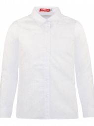 energiers πουκάμισο για κορίτσι energiers basic line. ιδανικό για παρέλαση λευκο 16-100920-4-4