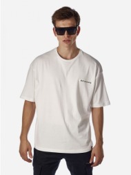 ανδρικο t-shirt brokers λευκο 21512-102-01-white