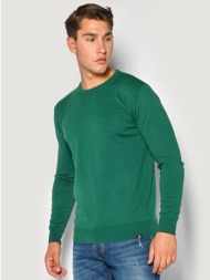 ανδρικη πλεκτη μπλουζα brokers πρασινο 23519-101-951-green