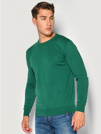 ανδρικη πλεκτη μπλουζα brokers πρασινο 23519-101-951-green σε προσφορά