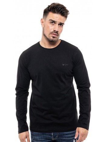 biston fashion ανδρική μπλούζα μαυρο 46-206-022-010-m σε προσφορά