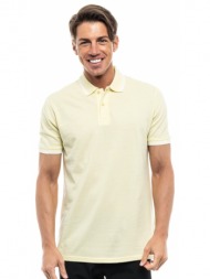 splendid fashion ανδρικό polo shirt κιτρινο 47-206-006-020-m