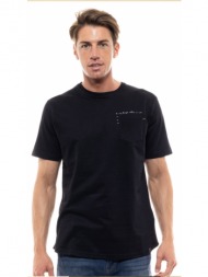 biston fashion ανδρικό t-shirt μαυρο 47-206-002-010-s