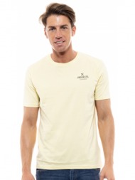 biston fashion ανδρικό t-shirt κιτρινο 47-206-001-010-s