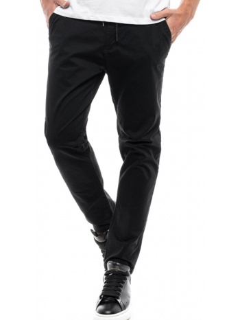 splendid fashion ανδρικό παντελόνι chinos μαυρο σε προσφορά