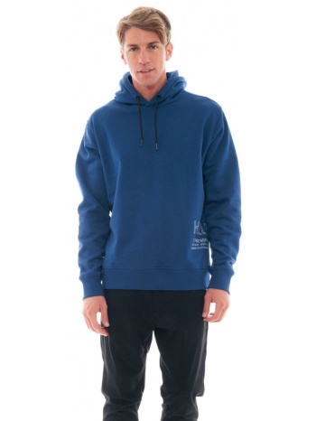 biston fashion ανδρική μπλούζα με ψηλό γιακά indigo σε προσφορά