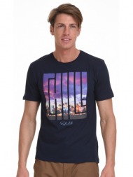 splendid fashion ανδρικό t-shirt navy 45-206-061-020-s