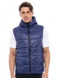 biston fashion men's ultra light vest μπλε 47-202-002-010-m