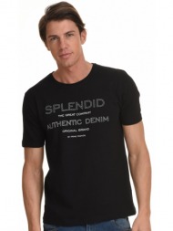splendid fashion ανδρικό t-shirt μαυρο 45-206-019-010-s