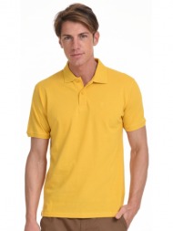 splendid fashion ανδρικό polo shirt κιτρινο 45-206-003-010-m