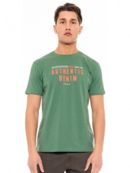 splendid fashion ανδρικό t-shirt πρασινο 49-206-045-010-s
