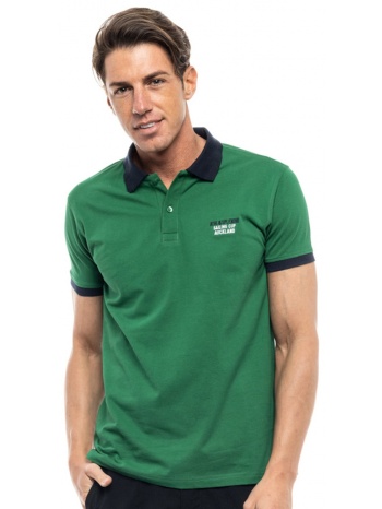 splendid fashion ανδρικό polo shirt πρασινο 47-206-068-020-m σε προσφορά
