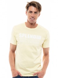 splendid fashion ανδρικό t-shirt κιτρινο 47-206-047-010-s