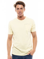 biston fashion ανδρικό t-shirt κιτρινο 47-206-002-010-s