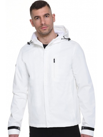 biston fashion ανδρικό κοντό πανωφόρι λευκο 45-201-001-020-m σε προσφορά
