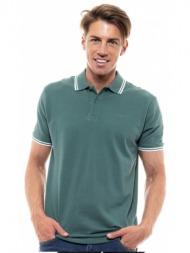 splendid fashion ανδρικό polo shirt πρασινο 47-206-006-020-m
