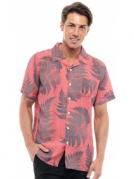 splendid fashion ανδρικό πουκάμισο κοραλι 47-203-004-010-m