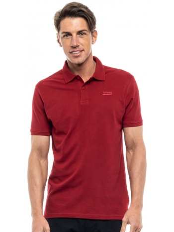 splendid fashion ανδρικό polo shirt κοκκινο 47-206-082-010-m σε προσφορά