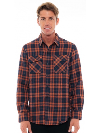 biston fashion ανδρικό πουκάμισο καμηλο 48-203-006-110-m σε προσφορά