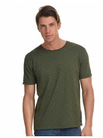 biston fashion ανδρικό t-shirt χακι 45-206-033-255-s σε προσφορά